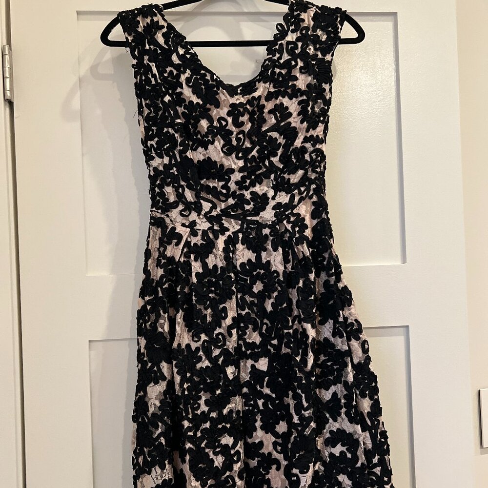 NWOT Anthropologie YOANA BARASCHI Jardim Sheer Lace High Low Dress size 0